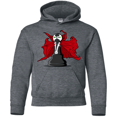 Sweatshirts Dark Heather / YS Hells Pawn Youth Hoodie