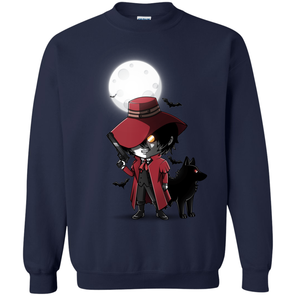 Sweatshirts Navy / Small Hellsing Ultimate Crewneck Sweatshirt