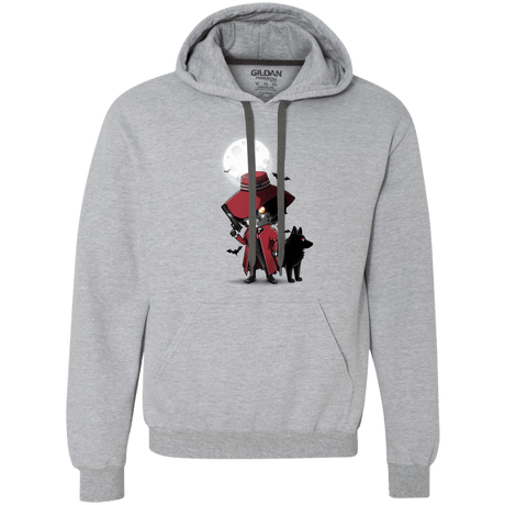 Sweatshirts Sport Grey / Small Hellsing Ultimate Premium Fleece Hoodie