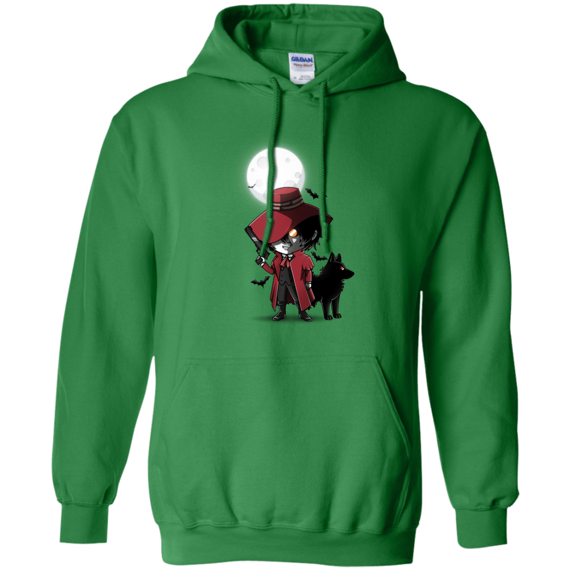 Sweatshirts Irish Green / Small Hellsing Ultimate Pullover Hoodie