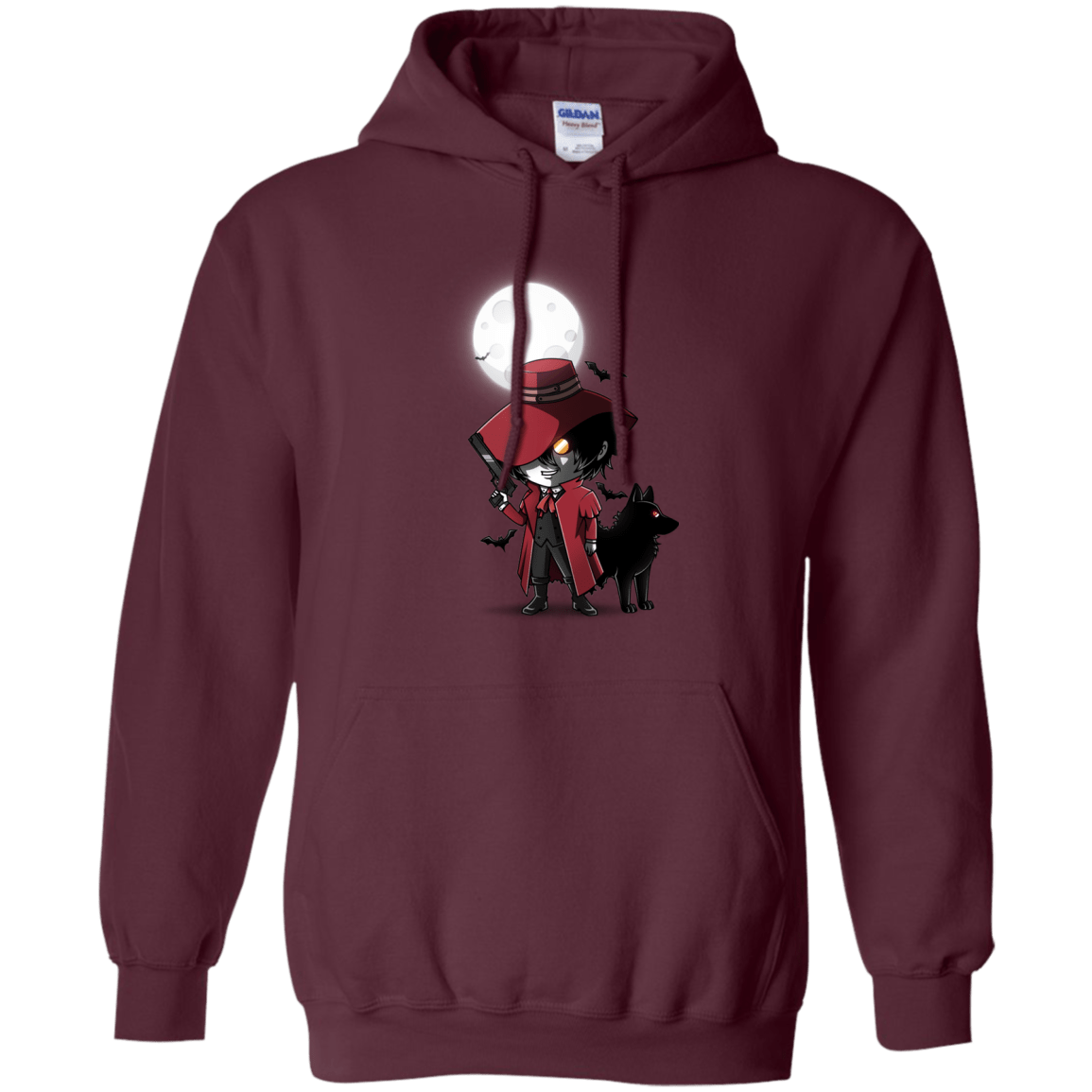 Sweatshirts Maroon / Small Hellsing Ultimate Pullover Hoodie