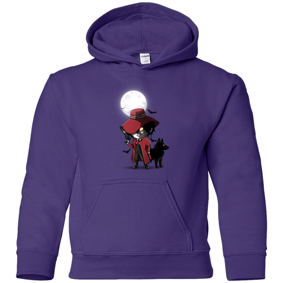 Sweatshirts Purple / YS Hellsing Ultimate Youth Hoodie
