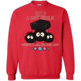 Sweatshirts Red / Small HELP A SOOT GREMLIN Crewneck Sweatshirt