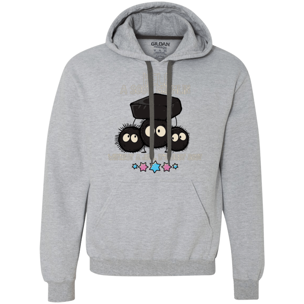 Sweatshirts Sport Grey / Small HELP A SOOT GREMLIN Premium Fleece Hoodie