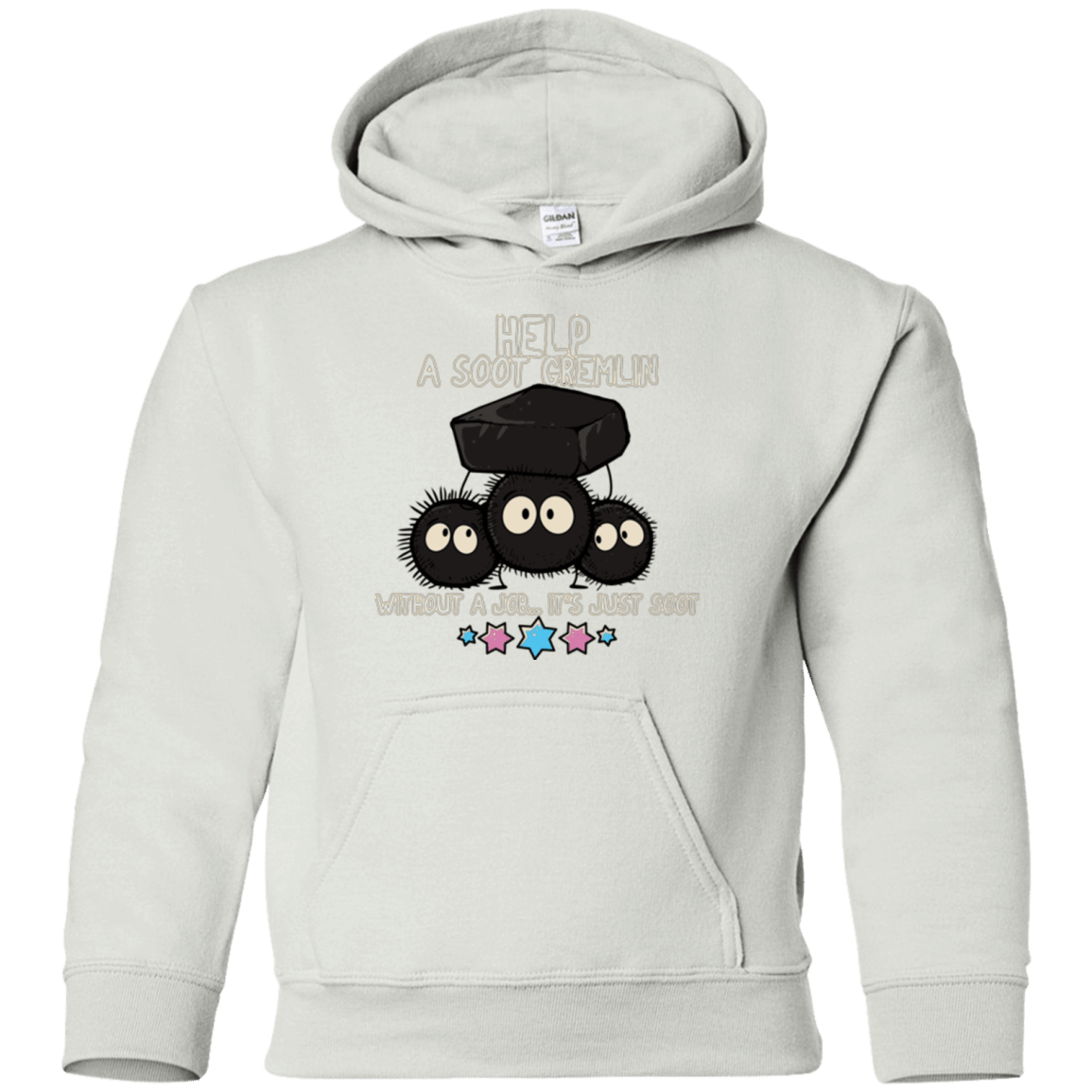 Sweatshirts White / YS HELP A SOOT GREMLIN Youth Hoodie