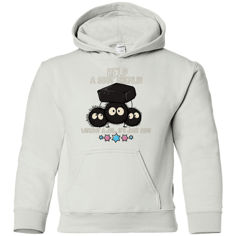 Sweatshirts White / YS HELP A SOOT GREMLIN Youth Hoodie