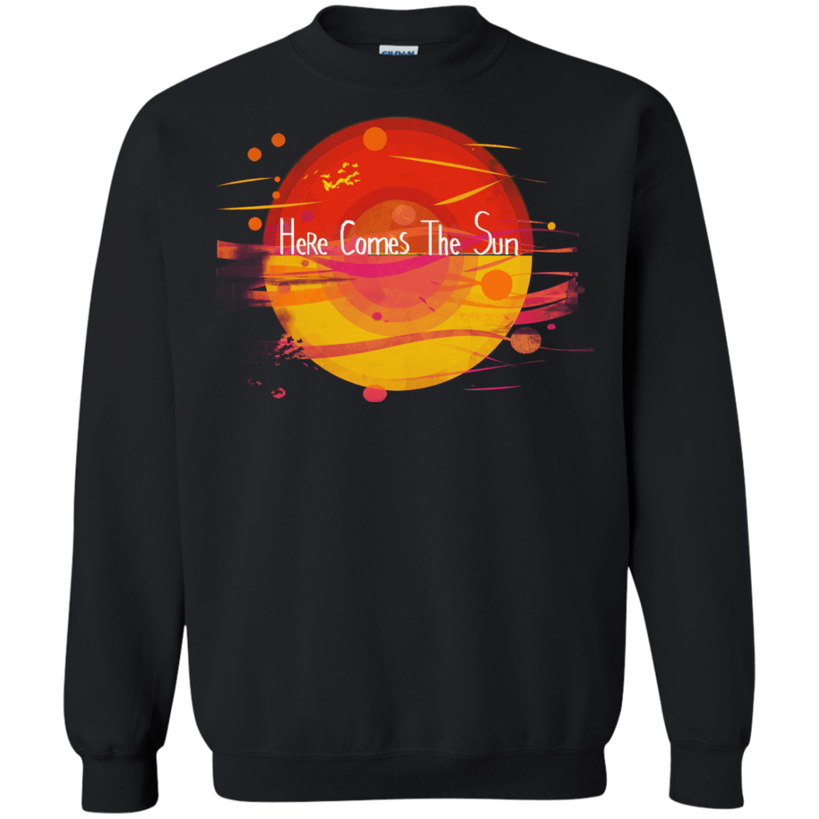 Sweatshirts Black / S Here Comes The Sun (1) Crewneck Sweatshirt