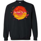 Sweatshirts Black / S Here Comes The Sun (1) Crewneck Sweatshirt