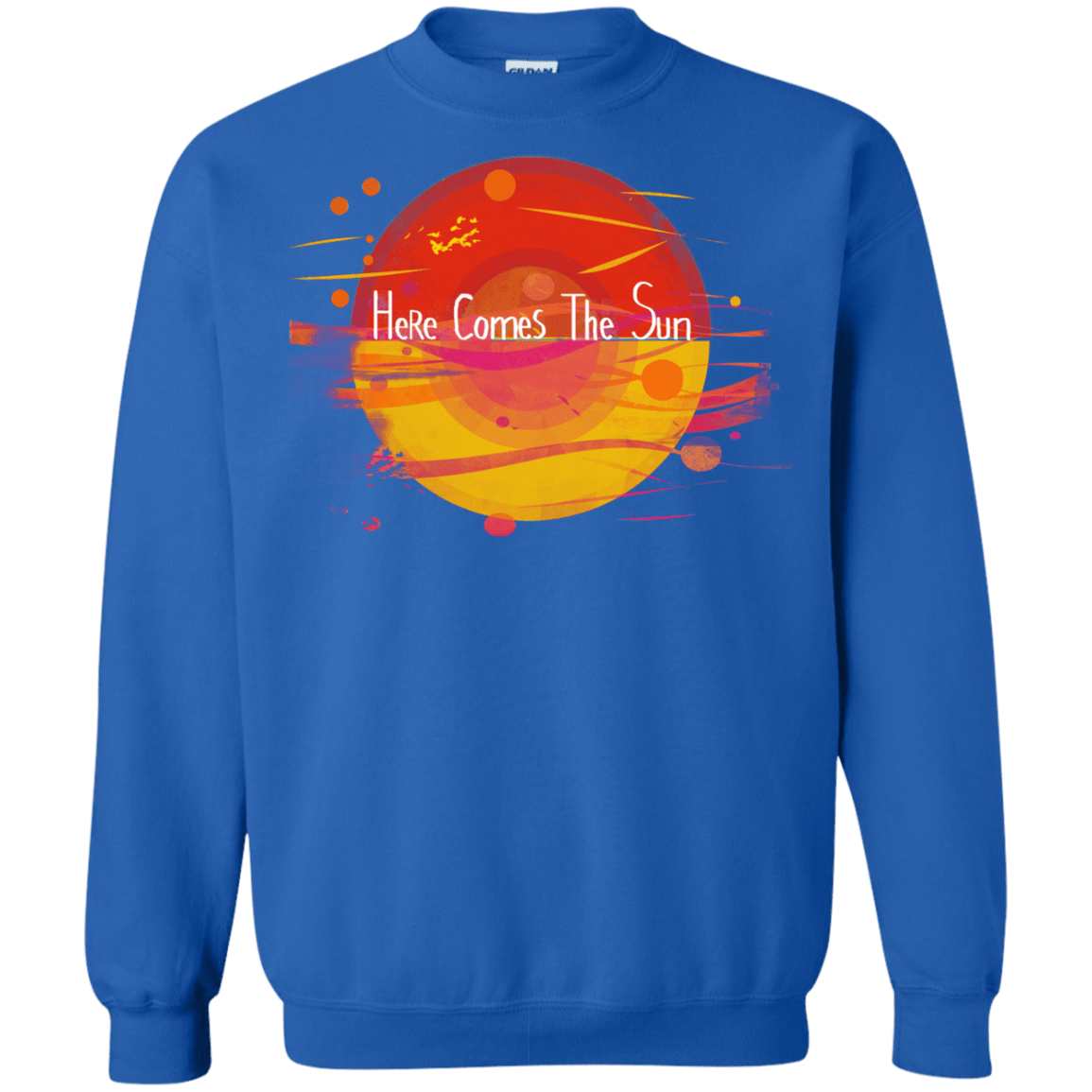 Sweatshirts Royal / S Here Comes The Sun (1) Crewneck Sweatshirt