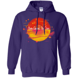Sweatshirts Purple / S Here Comes The Sun (1) Pullover Hoodie