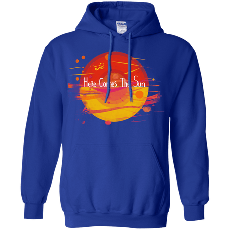 Sweatshirts Royal / S Here Comes The Sun (1) Pullover Hoodie