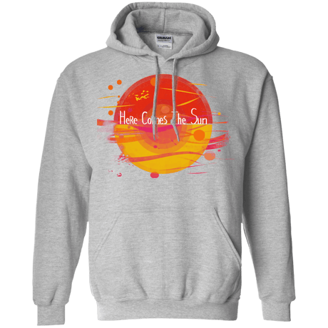Sweatshirts Sport Grey / S Here Comes The Sun (1) Pullover Hoodie