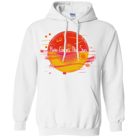 Sweatshirts White / S Here Comes The Sun (1) Pullover Hoodie