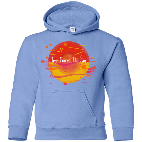 Sweatshirts Carolina Blue / YS Here Comes The Sun (1) Youth Hoodie