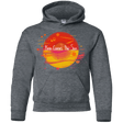 Sweatshirts Dark Heather / YS Here Comes The Sun (1) Youth Hoodie