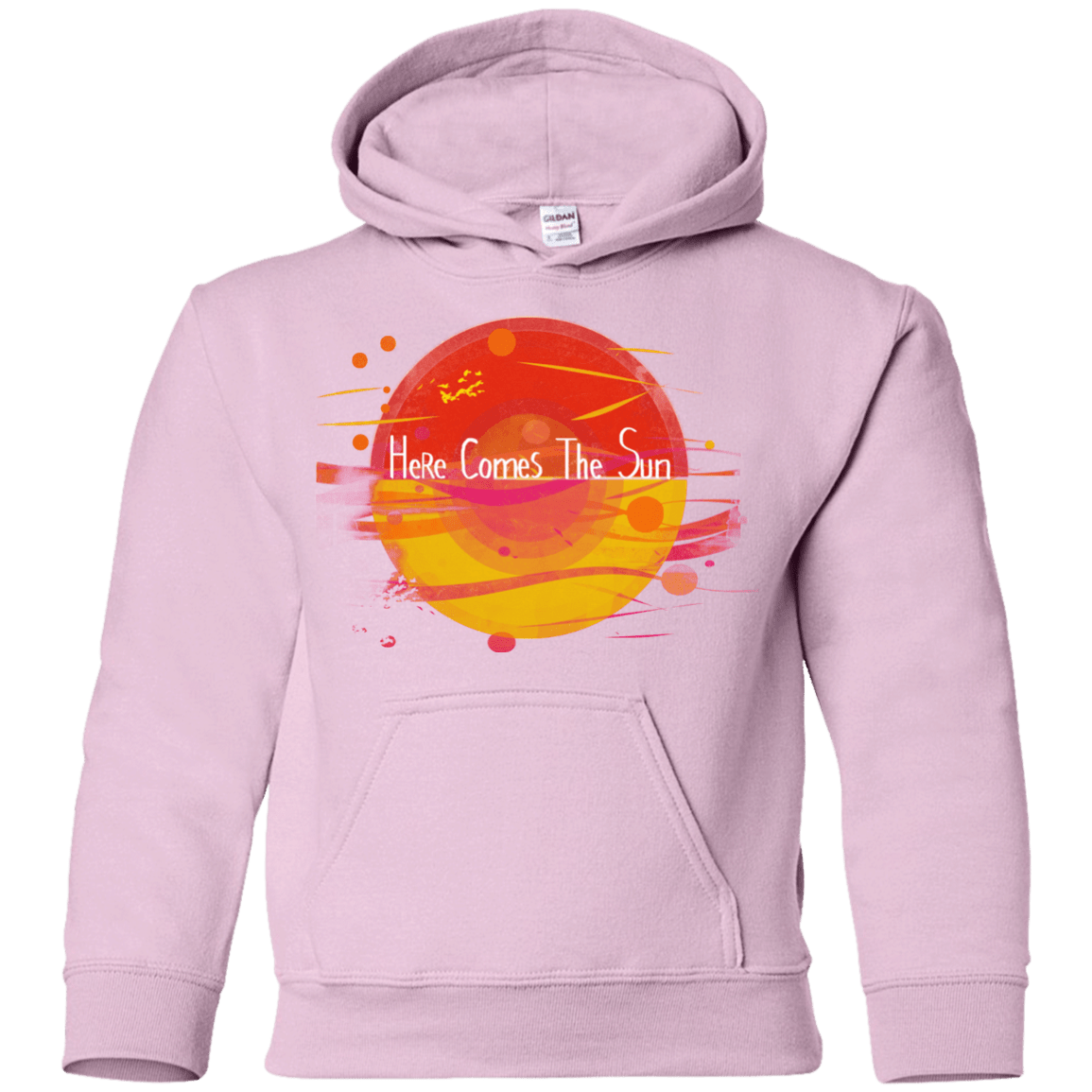 Sweatshirts Light Pink / YS Here Comes The Sun (1) Youth Hoodie