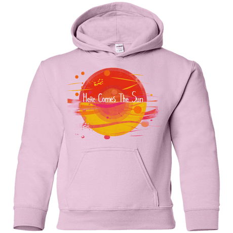 Sweatshirts Light Pink / YS Here Comes The Sun (1) Youth Hoodie