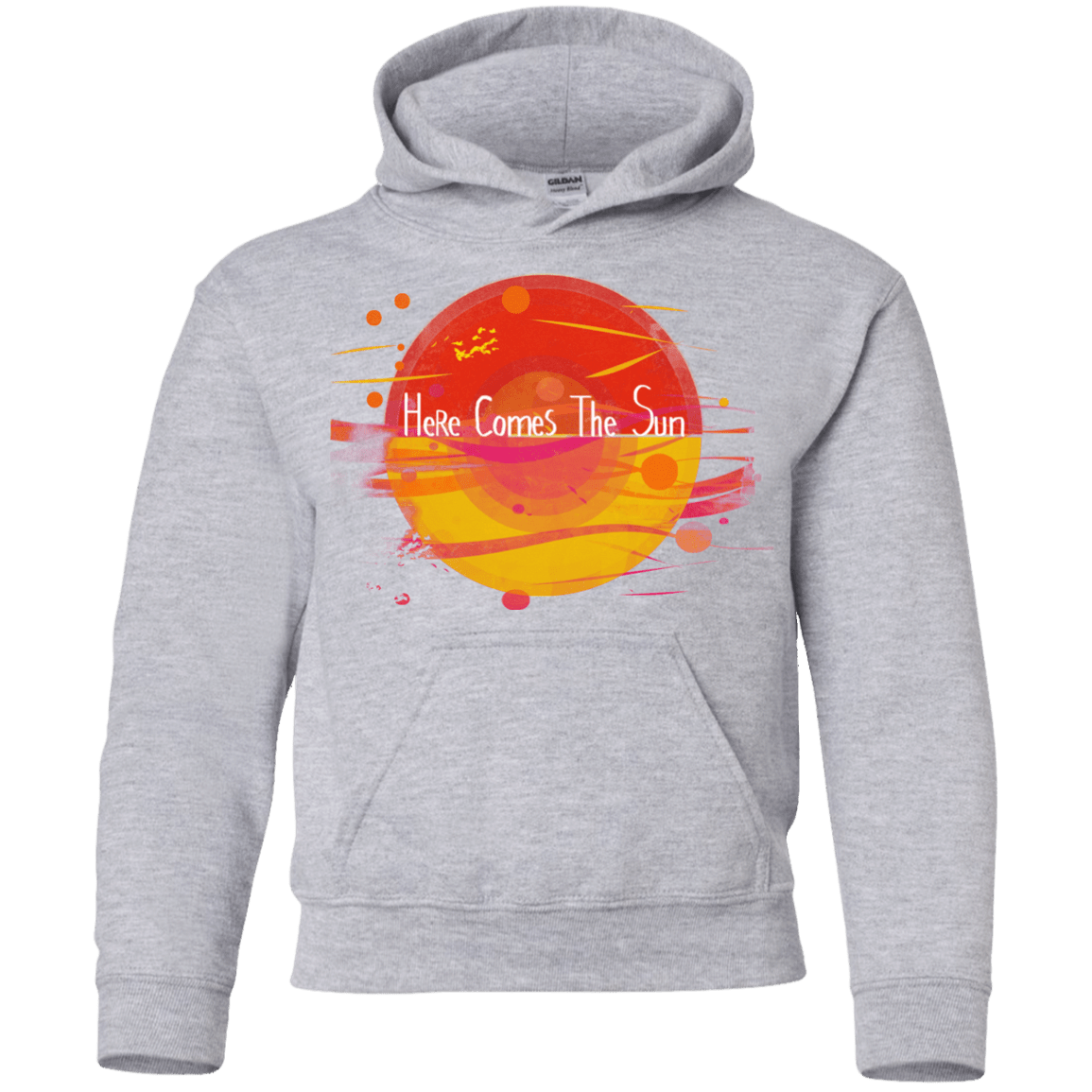 Sweatshirts Sport Grey / YS Here Comes The Sun (1) Youth Hoodie