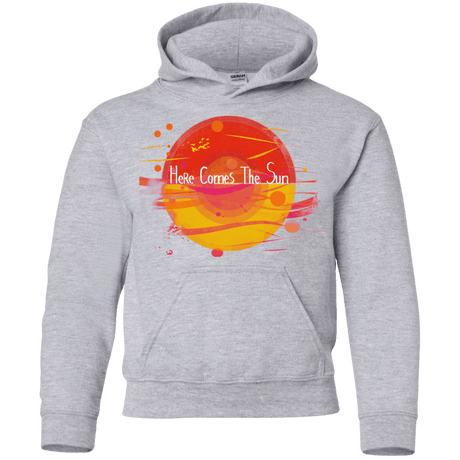 Sweatshirts Sport Grey / YS Here Comes The Sun (1) Youth Hoodie