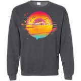 Sweatshirts Dark Heather / S Here Comes The Sun (2) Crewneck Sweatshirt