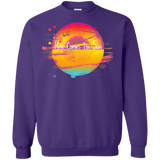 Sweatshirts Purple / S Here Comes The Sun (2) Crewneck Sweatshirt