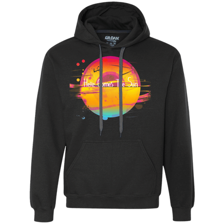 Sweatshirts Black / S Here Comes The Sun (2) Premium Fleece Hoodie