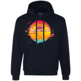 Sweatshirts Navy / S Here Comes The Sun (2) Premium Fleece Hoodie