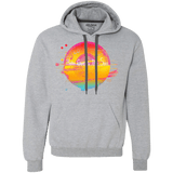 Sweatshirts Sport Grey / S Here Comes The Sun (2) Premium Fleece Hoodie