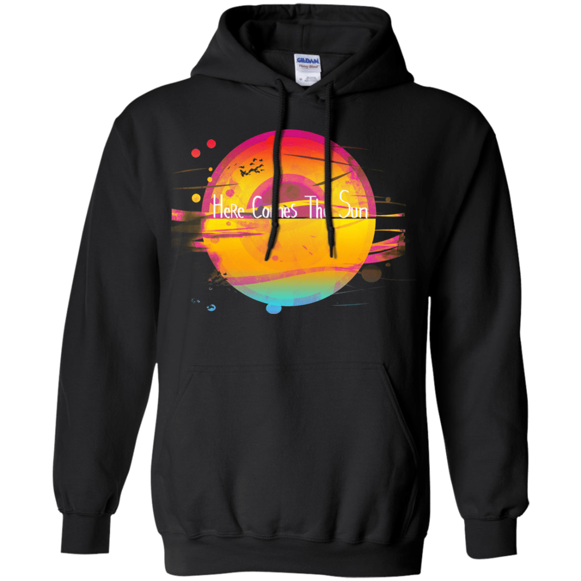 Sweatshirts Black / S Here Comes The Sun (2) Pullover Hoodie