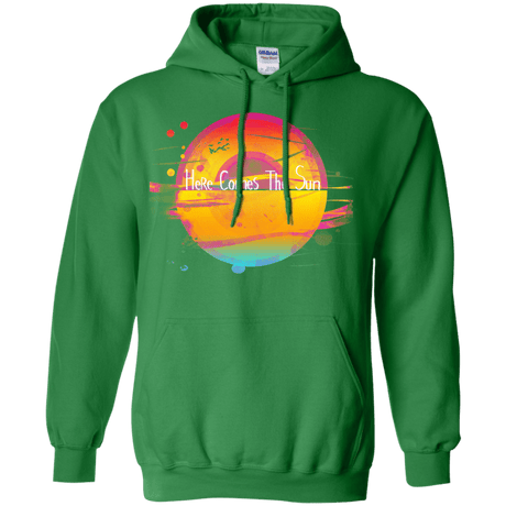 Sweatshirts Irish Green / S Here Comes The Sun (2) Pullover Hoodie