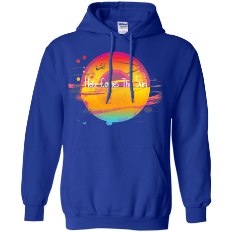 Sweatshirts Royal / S Here Comes The Sun (2) Pullover Hoodie