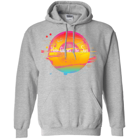 Sweatshirts Sport Grey / S Here Comes The Sun (2) Pullover Hoodie
