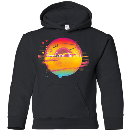 Sweatshirts Black / YS Here Comes The Sun (2) Youth Hoodie