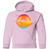 Sweatshirts Light Pink / YS Here Comes The Sun (2) Youth Hoodie