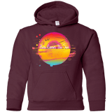 Sweatshirts Maroon / YS Here Comes The Sun (2) Youth Hoodie
