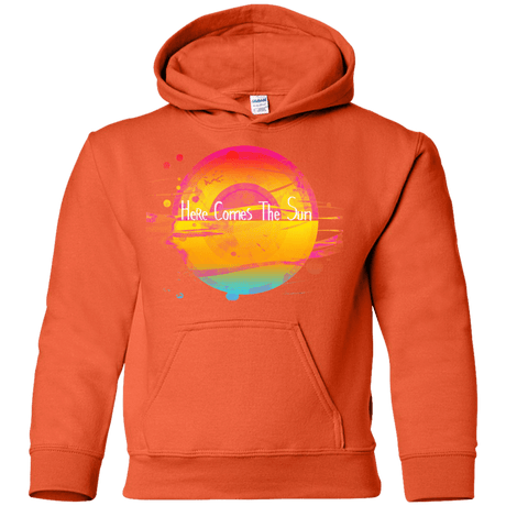 Sweatshirts Orange / YS Here Comes The Sun (2) Youth Hoodie