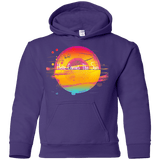 Sweatshirts Purple / YS Here Comes The Sun (2) Youth Hoodie