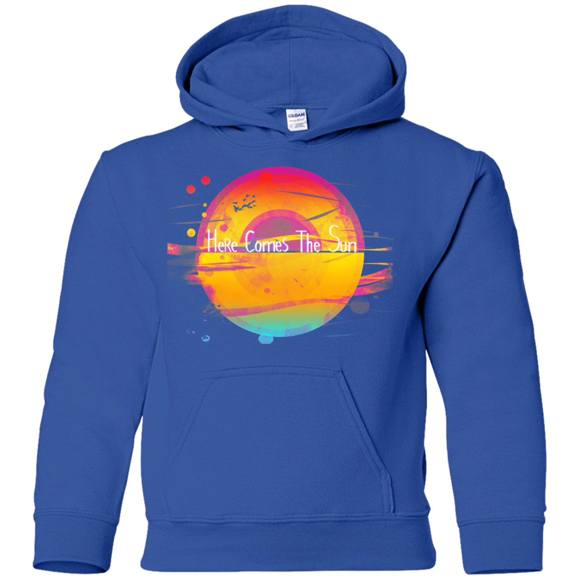 Sweatshirts Royal / YS Here Comes The Sun (2) Youth Hoodie