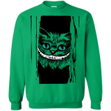 Sweatshirts Irish Green / S Here's Cheshire Crewneck Sweatshirt