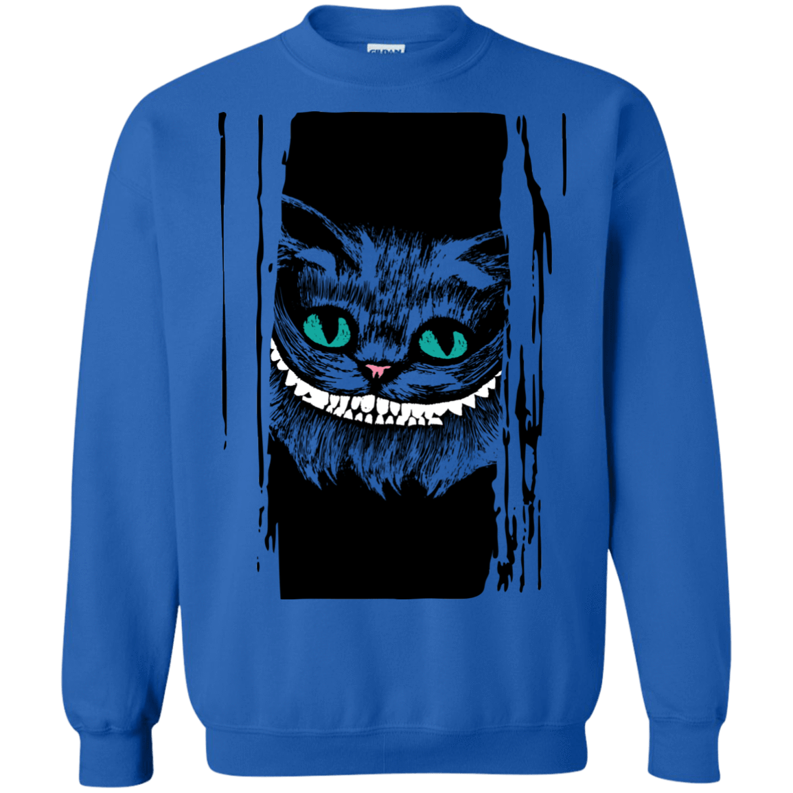 Sweatshirts Royal / S Here's Cheshire Crewneck Sweatshirt
