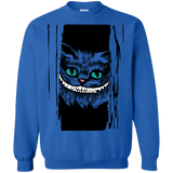 Sweatshirts Royal / S Here's Cheshire Crewneck Sweatshirt