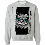 Sweatshirts Sport Grey / S Here's Cheshire Crewneck Sweatshirt