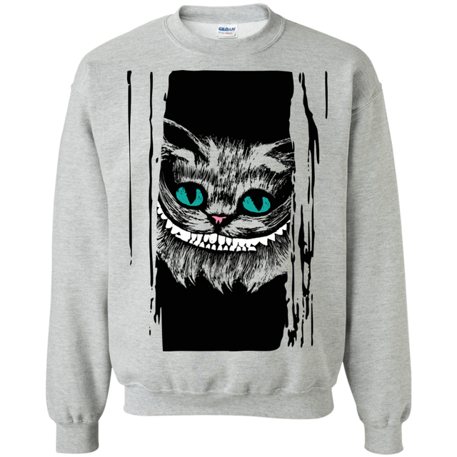 Sweatshirts Sport Grey / S Here's Cheshire Crewneck Sweatshirt