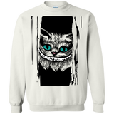 Sweatshirts White / S Here's Cheshire Crewneck Sweatshirt
