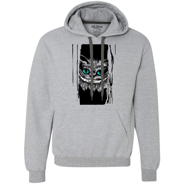 Sweatshirts Sport Grey / S Here's Cheshire Premium Fleece Hoodie
