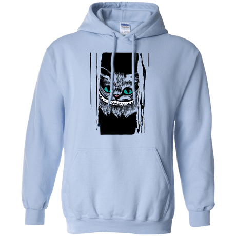 Sweatshirts Light Blue / S Here's Cheshire Pullover Hoodie