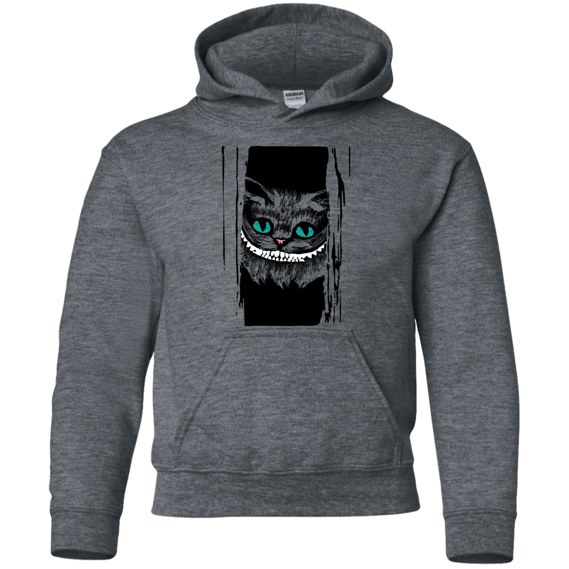 Sweatshirts Dark Heather / YS Here's Cheshire Youth Hoodie