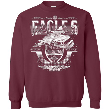 Sweatshirts Maroon / Small Hero 4 Hire Crewneck Sweatshirt