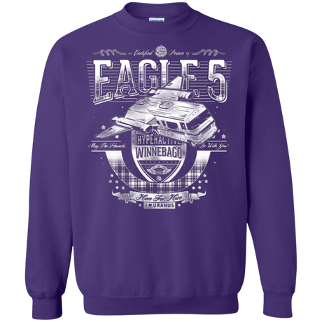 Sweatshirts Purple / Small Hero 4 Hire Crewneck Sweatshirt