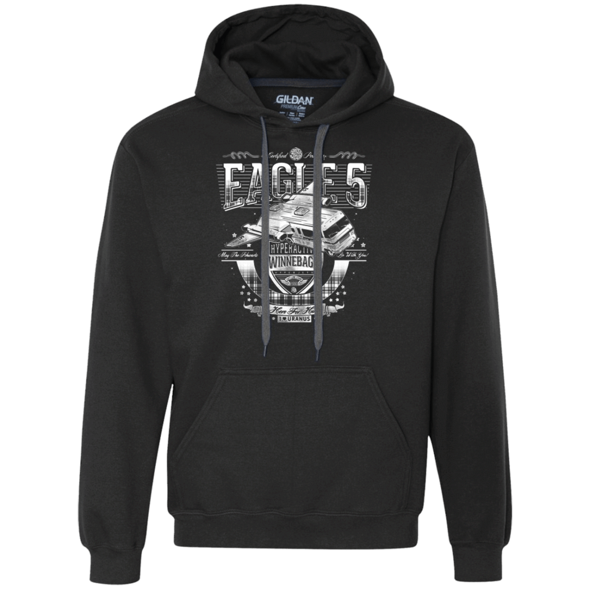 Sweatshirts Black / Small Hero 4 Hire Premium Fleece Hoodie